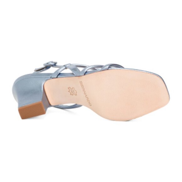 NEW BERNARDO Made In Brazil Patent Leather Naples Heels   285 6T3 - Picture 7 of 7